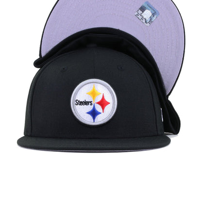 Pittsburgh Steelers Black New Era 59Fifty Fitted