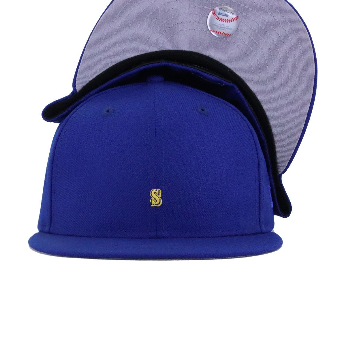 Seattle Mariners Light Royal Blue SUPER MICRO New Era 59Fifty Fitted