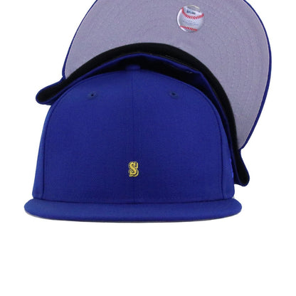 Seattle Mariners Light Royal Blue SUPER MICRO New Era 59Fifty Fitted