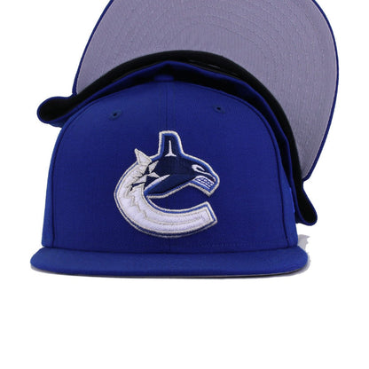 Vancouver Canucks Light Royal Blue New Era 59Fifty Fitted
