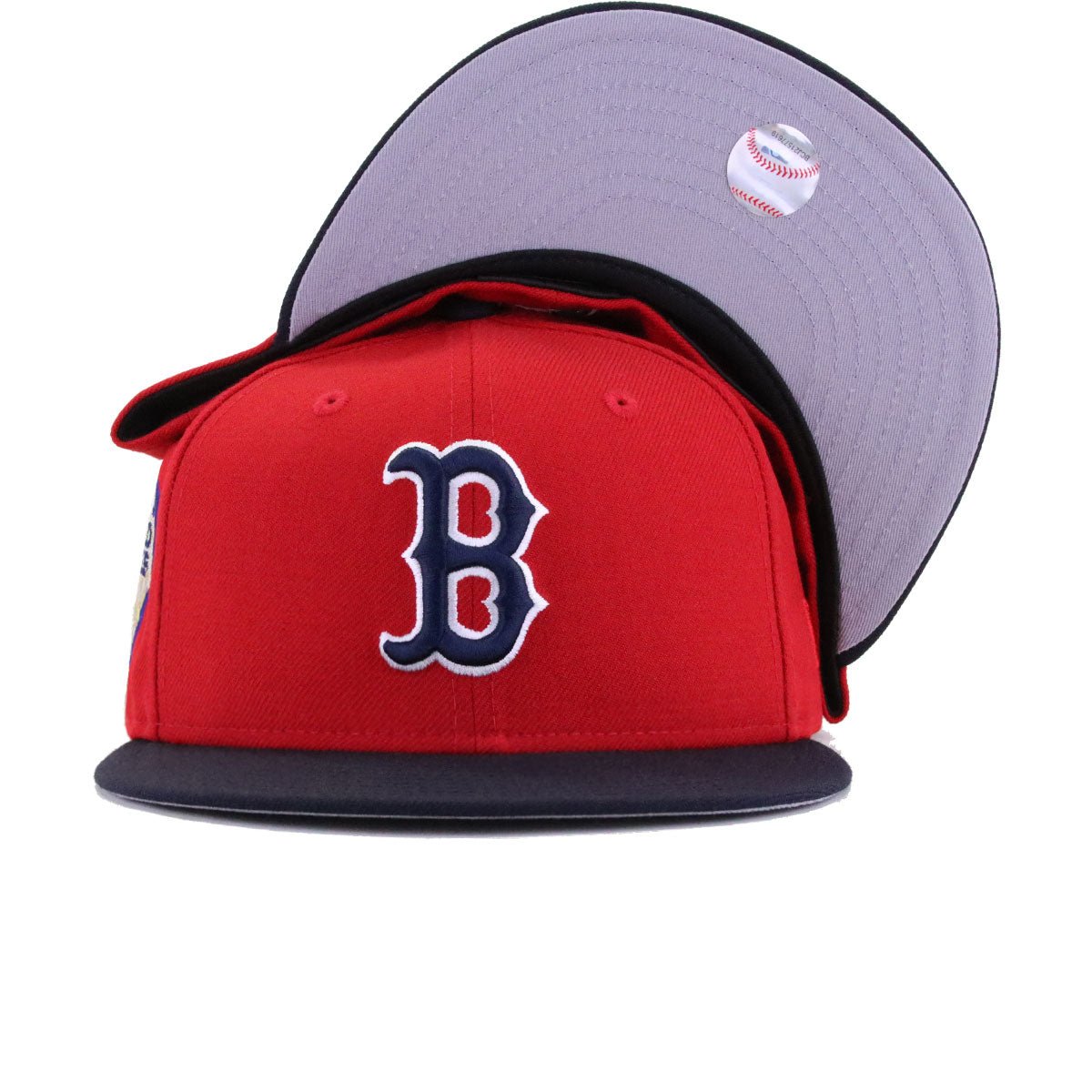 Boston Red Sox Scarlet Navy 2018 World Series New Era 59Fifty Fitted