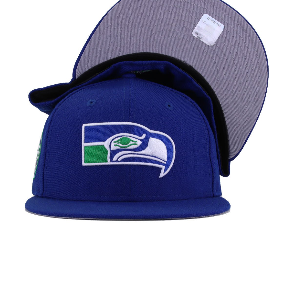 Seattle Seahawks Light Royal Blue 1976 25th Anniversary New Era 59Fifty Fitted