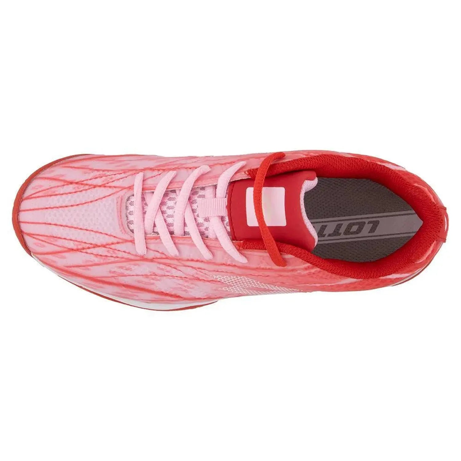 Juniors' Mirage 300 Speed Tennis Shoes Pink Cherry and All White-Footwear-Lotto-218855-9FMH22-1-2-[Sku]-Tennis Express