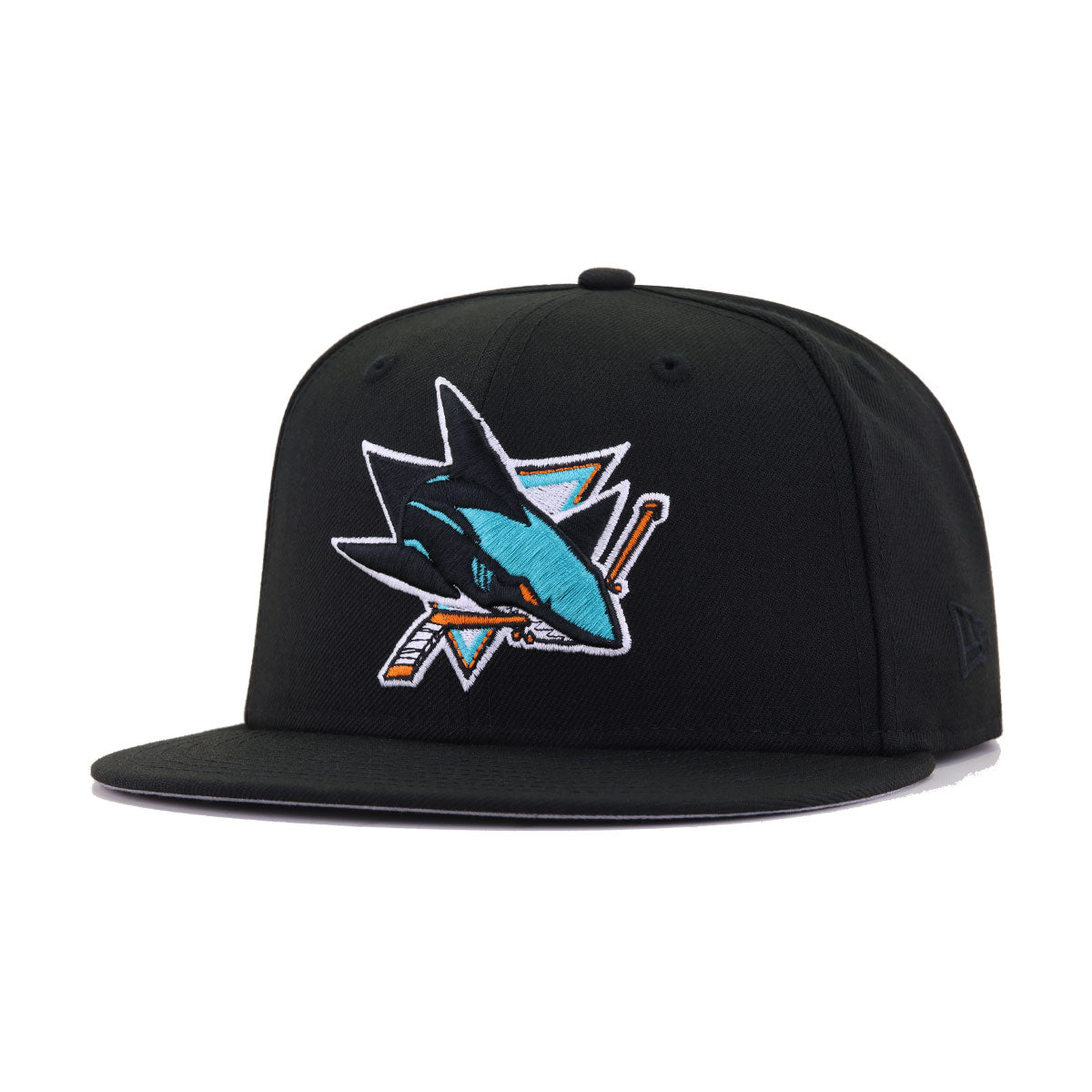 San Jose Sharks Black New Era 59Fifty Fitted