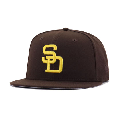 San Diego Padres Burnt Wood 1969 New Era 59Fifty Fitted