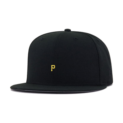 Pittsburgh Pirates Black SUPER MICRO New Era 59Fifty Fitted