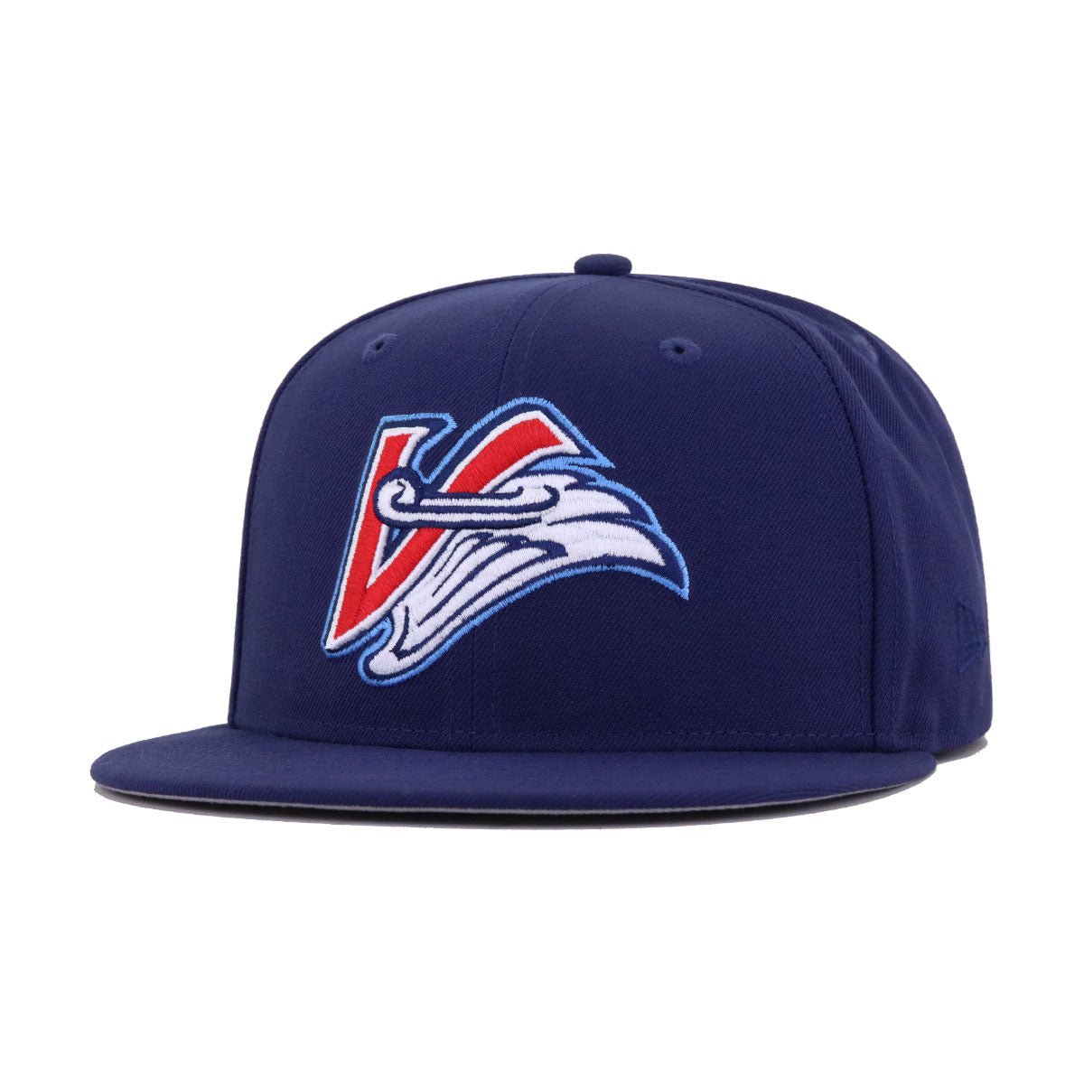 Los Angeles Angels Light Navy Upside Down New Era 59Fifty Fitted
