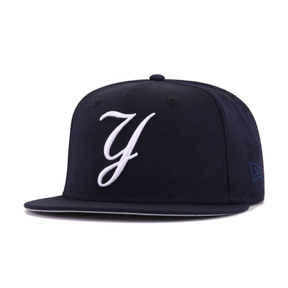 New York Yankees Navy SCRIPTISH New Era 59Fifty Fitted