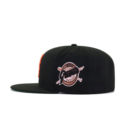 New York Giants Black 1954 World Series Cooperstown Green Bottom New Era 59Fifty Fitted