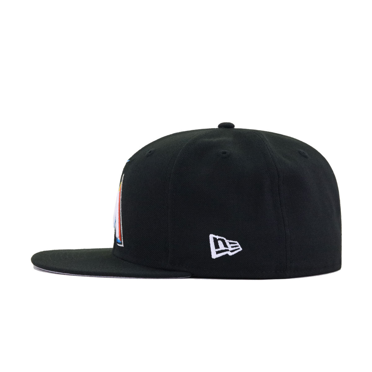 Miami Marlins Black 2012 New Era 59Fifty Fitted