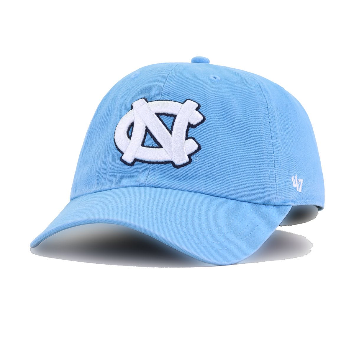 University of North Carolina Tar Heels Sky Blue 47 Brand Clean Up Dad Hat