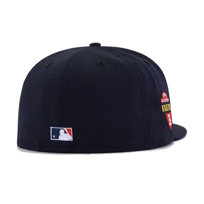 Boston Braves Navy 1948 NL Champions Green Bottom New Era 59Fifty Fitted