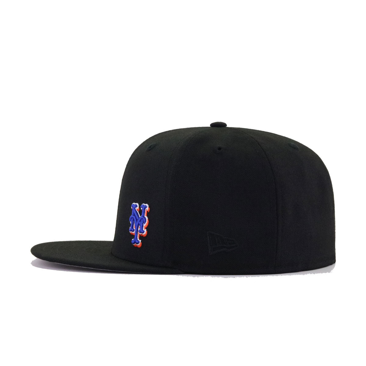 New York Mets Black Flawless New Era 59Fifty Fitted
