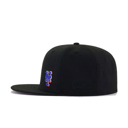 New York Mets Black Flawless New Era 59Fifty Fitted