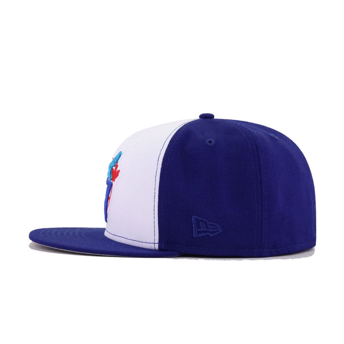 Toronto Blue Jays White Dark Royal Blue 1989 New Era 59Fifty Fitted
