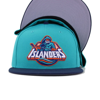 New York Islanders Teal Oceanside Blue New Era 59Fifty Fitted