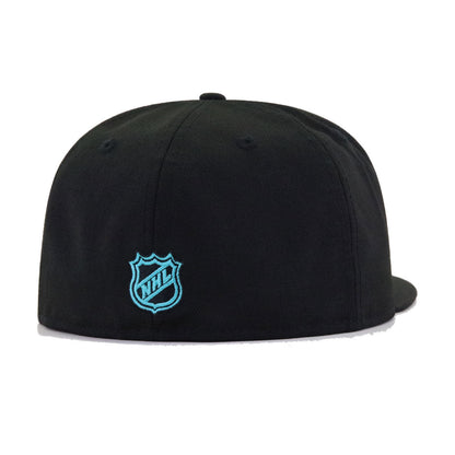 San Jose Sharks Black New Era 59Fifty Fitted