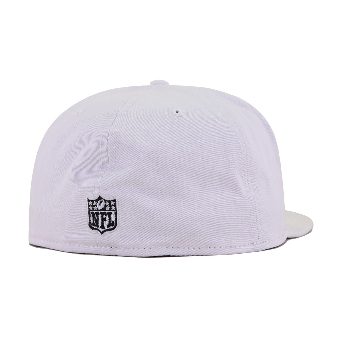 Las Vegas Raiders White New Era 59Fifty Fitted