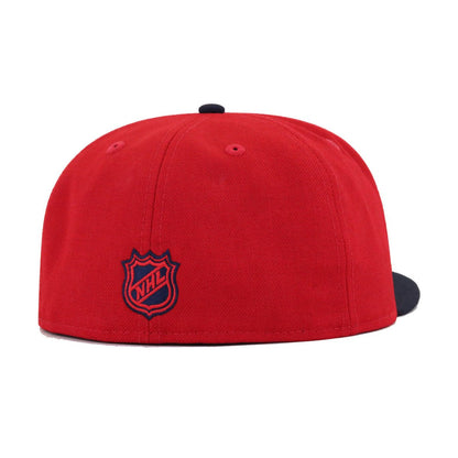 New York Rangers Scarlet Navy 1996 New Era 59Fifty Fitted