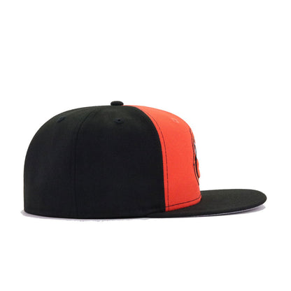 Baltimore Orioles Orange Black 1975 New Era 59Fifty Fitted