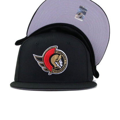 Ottawa Senators Black New Era 59Fifty Fitted