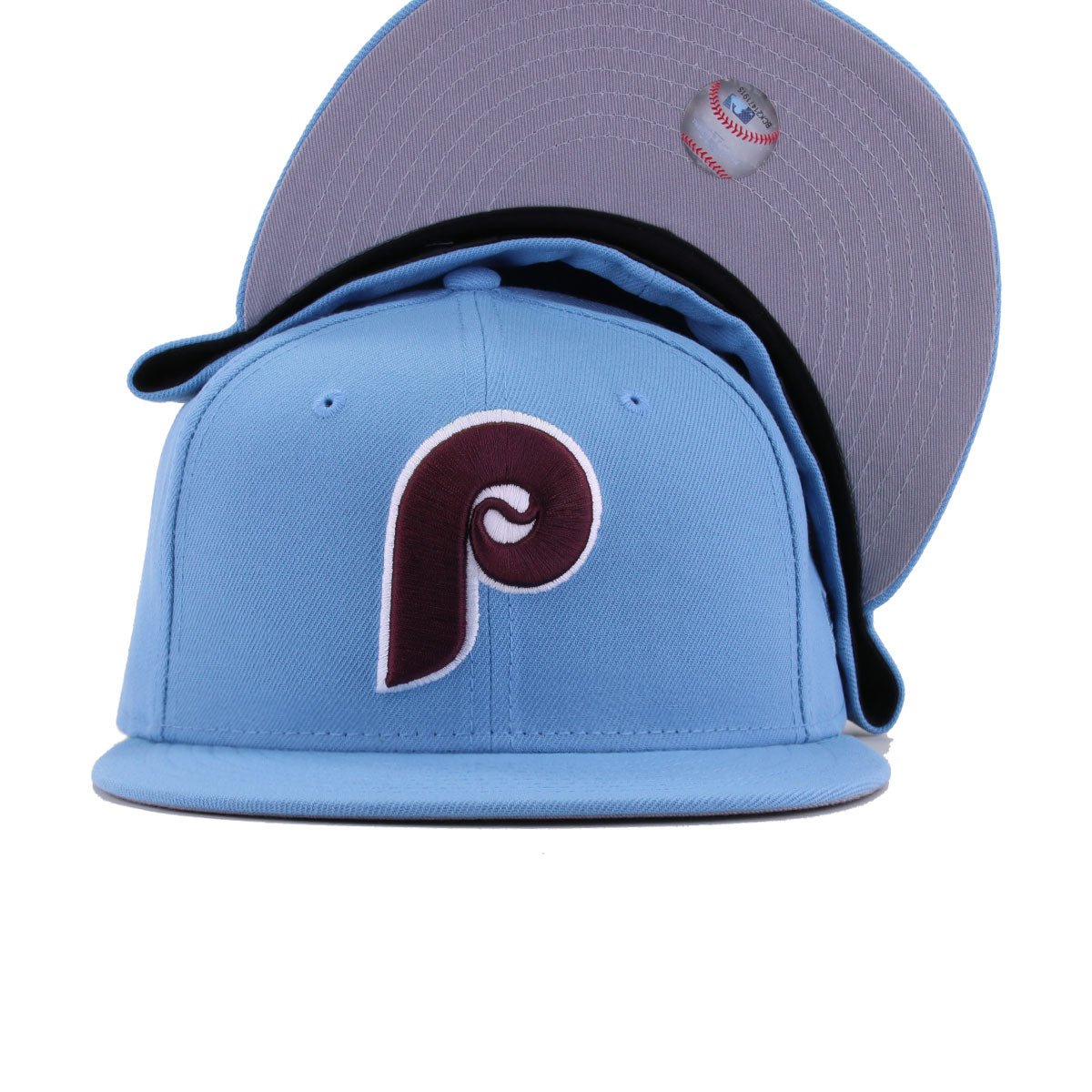 Philadelphia Phillies Sky Blue New Era 59Fifty Fitted