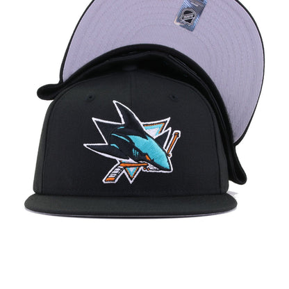 San Jose Sharks Black New Era 59Fifty Fitted