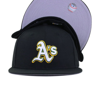 Oakland Athletics Black 2008 New Era 59Fifty Fitted