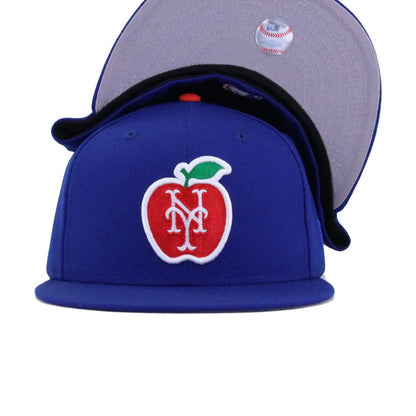 New York Mets Light Royal Blue APPLE New Era 59Fifty Fitted