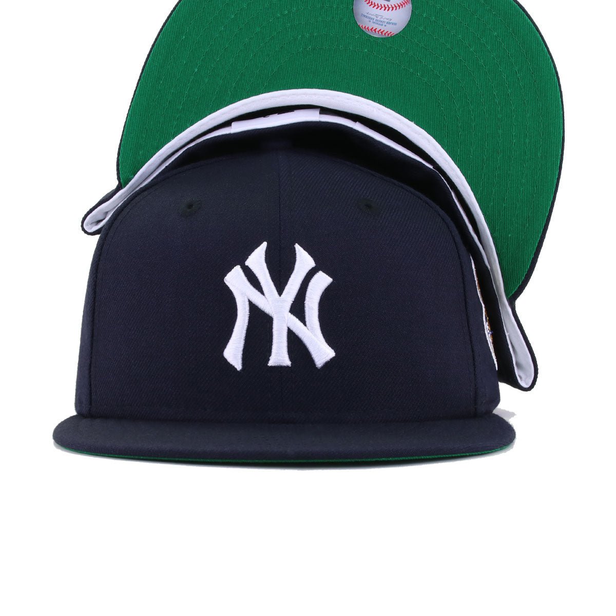 New York Yankees Navy 1952 World Series Cooperstown Green Bottom New Era 59Fifty Fitted