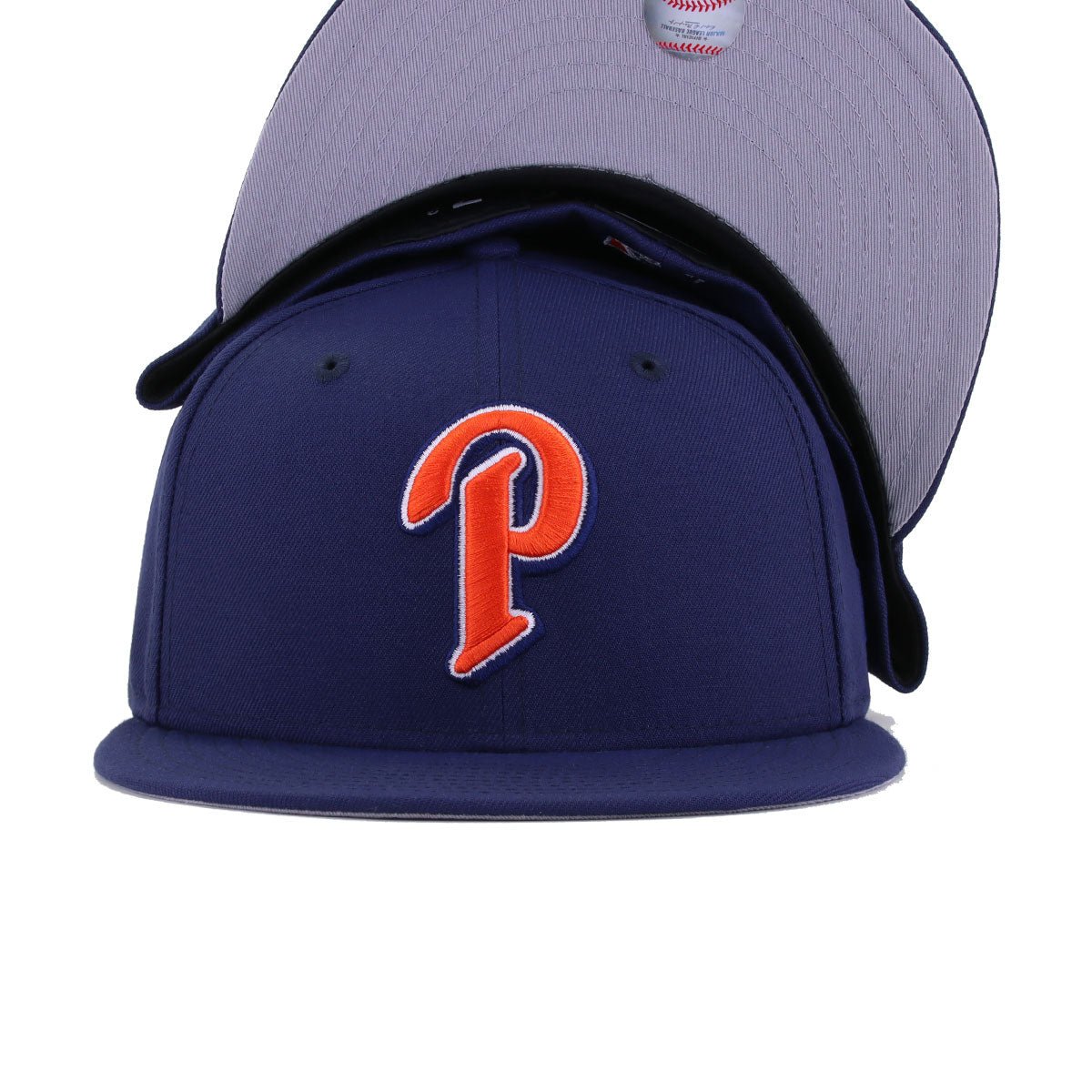 San Diego Padres Light Navy BIG P 1991 New Era 59Fifty Fitted