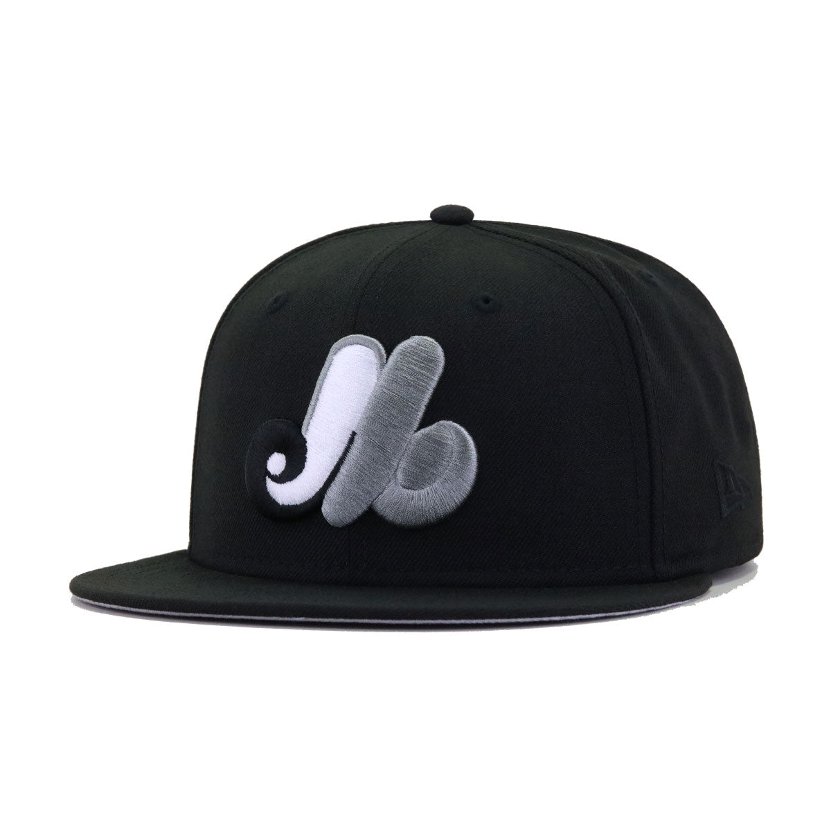 Montreal Expos Black Misty Morning New Era 59Fifty Fitted
