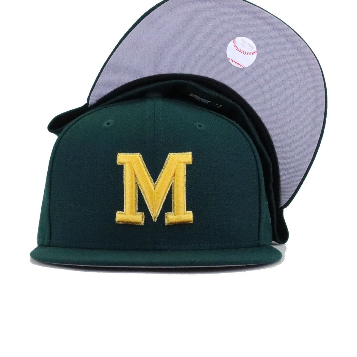 Milwaukee Brewers Dark Green 1970 New Era 59Fifty Fitted