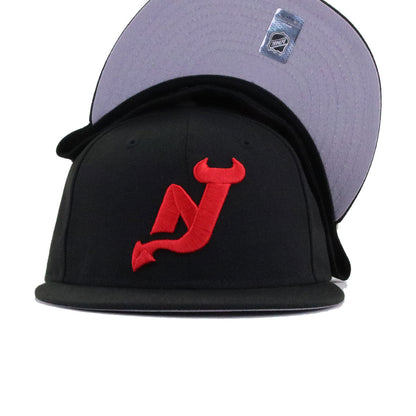 New Jersey Devils Black Alternate New Era 59Fifty Fitted