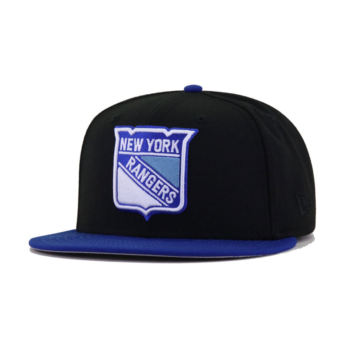 New York Rangers Black Light Royal Blue New Era 59Fifty Fitted