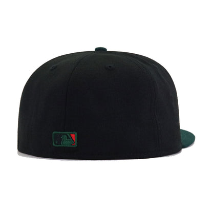 New York Yankees Black Dark Green New Era 59Fifty Fitted