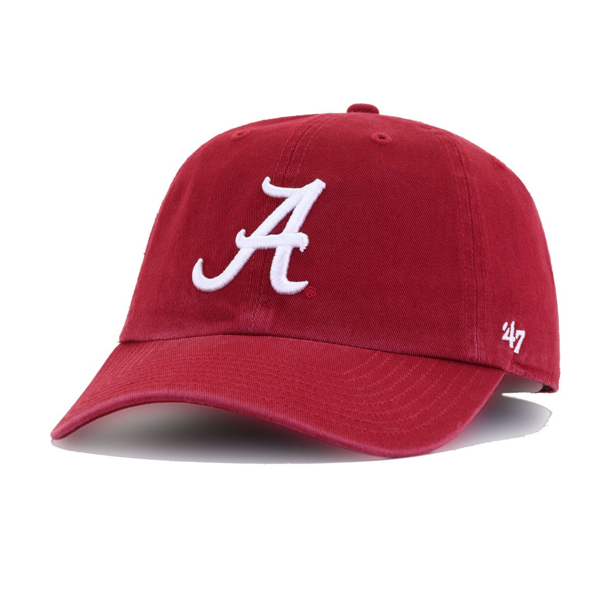 University of Alabama Crimson Tide Razor Red 47 Brand Clean Up Dad Hat
