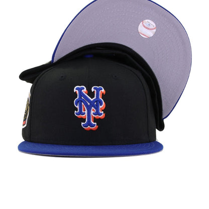 New York Mets Black Light Royal Blue 1969 World Series New Era 59Fifty Fitted
