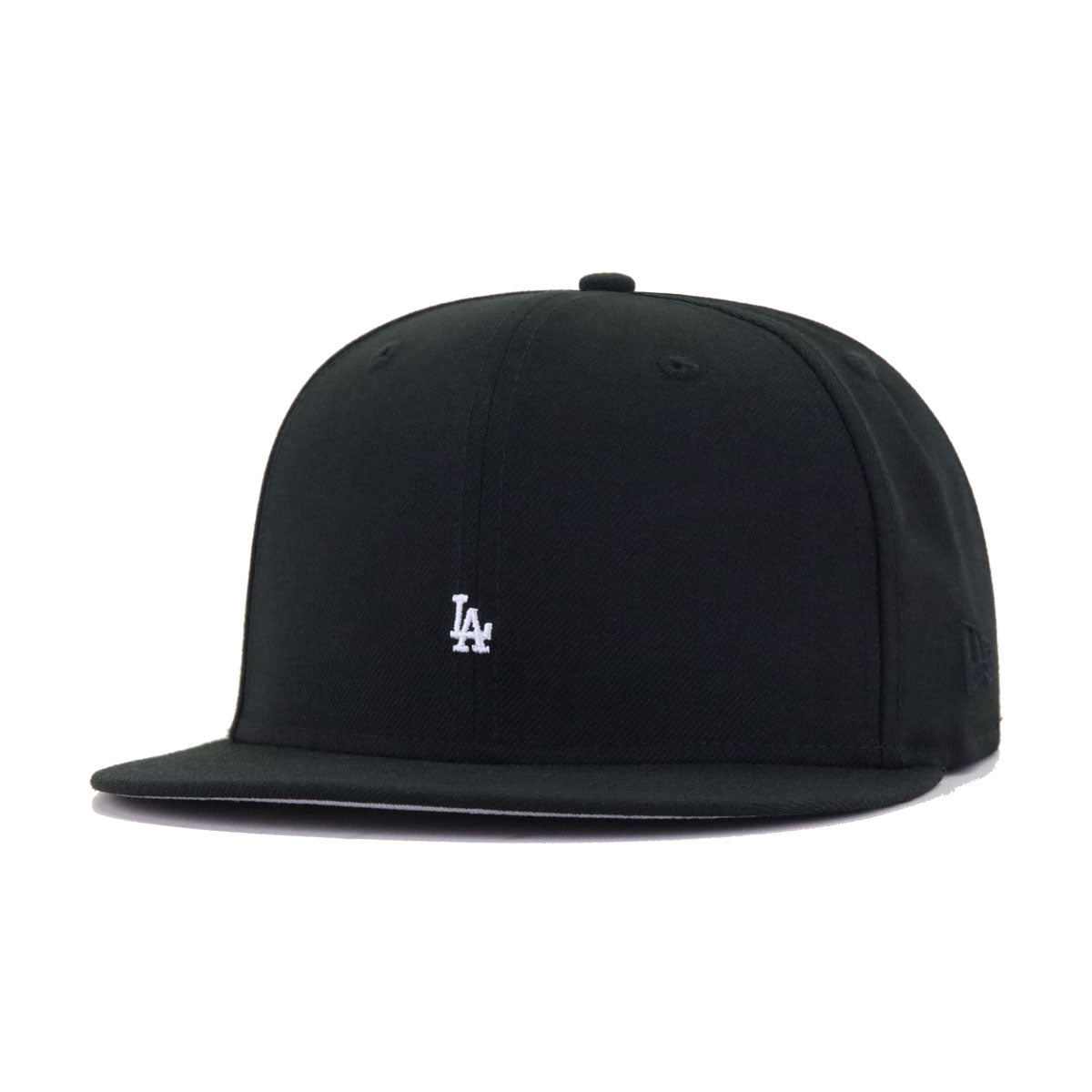 Los Angeles Dodgers Black SUPER MICRO New Era 59Fifty Fitted