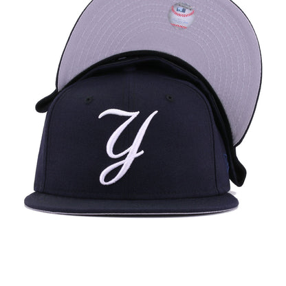 New York Yankees Navy SCRIPTISH New Era 59Fifty Fitted