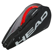 Tour Racquet Bag S 3 Pack Black and White