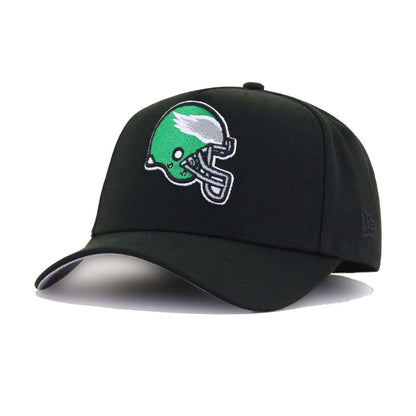 Philadelphia Eagles Black New Era 9Forty A-Frame Snapback