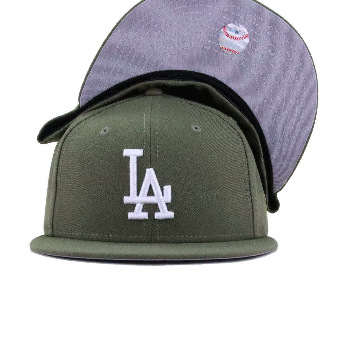 Los Angeles Dodgers New Olive New Era 59Fifty Fitted