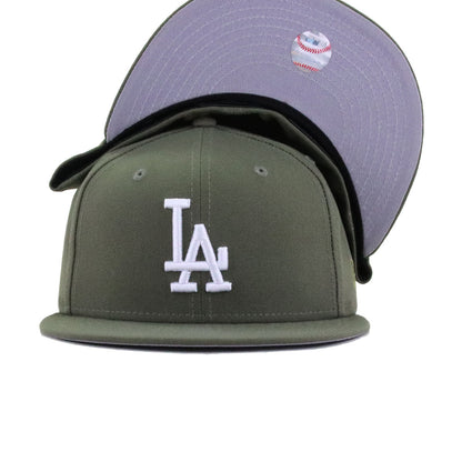 Los Angeles Dodgers New Olive New Era 59Fifty Fitted