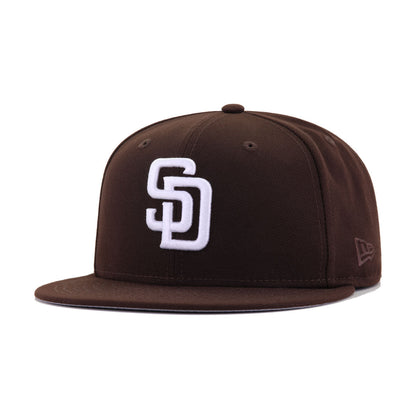 San Diego Padres Burnt Wood 1998 World Series New Era 59Fifty Fitted