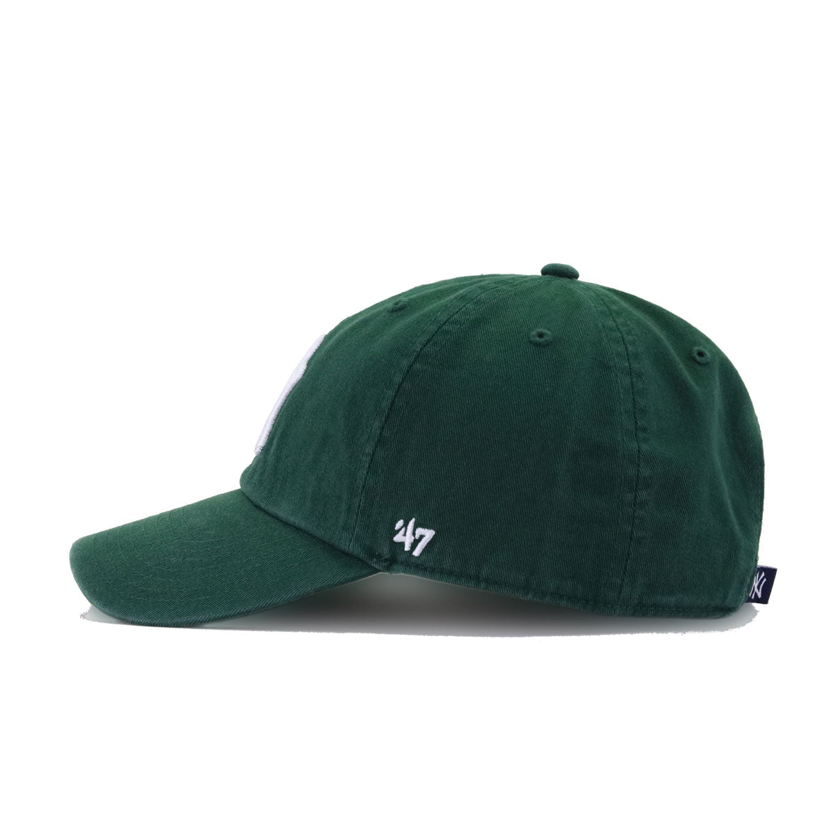 New York Yankees Dark Green 47 Brand Clean Up Dad Hat