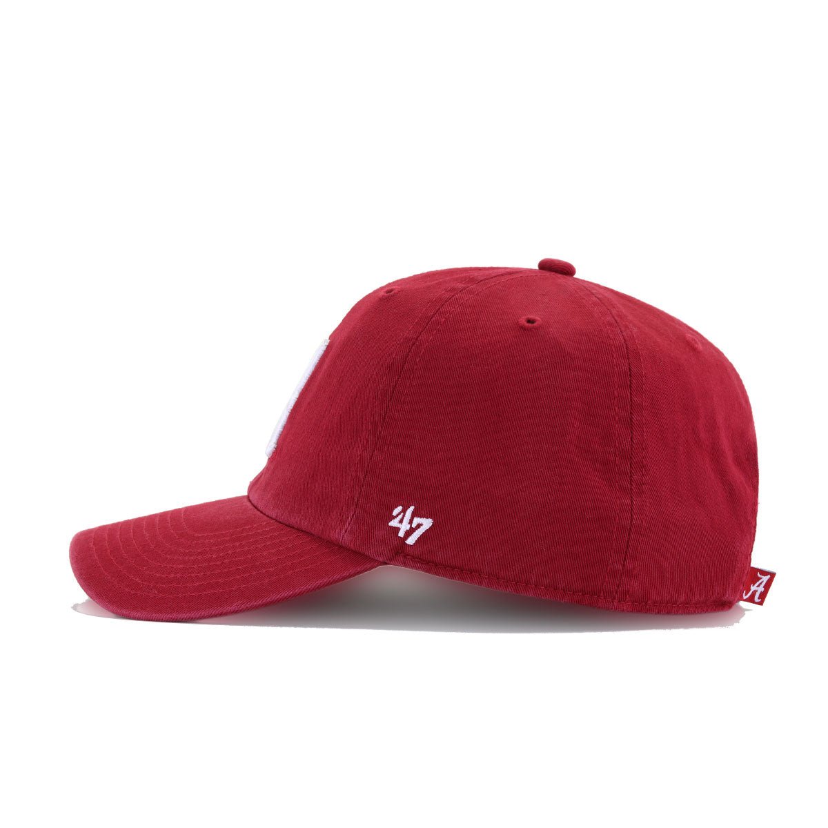 University of Alabama Crimson Tide Razor Red 47 Brand Clean Up Dad Hat