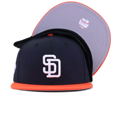 San Diego Padres Navy Orange 1998 World Series New Era 59Fifty Fitted