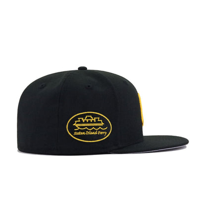 New York Yankees Black SHAOLIN Staten Island Ferry New Era 59Fifty Fitted