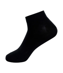 Socks Lacoste Cortos Negro (Pack x3)